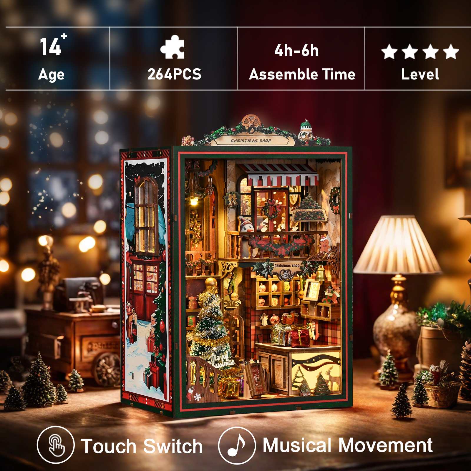 DlY Doll House Christmas Shop: Bringing Holiday Magic to Your Miniature World